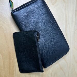 Aimee Kestenberg  Leather Romeo Wallet and Card Holder Set